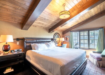 Lodge at Vail Condos 522 Bedroom Wood ceiling